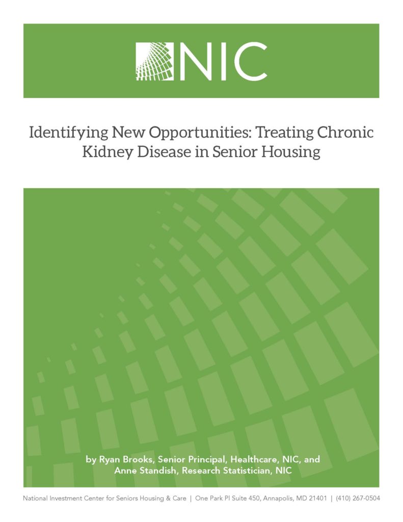NIC White Paper: Identifying New Opportunities: Treating Chronic Kidney Disease in Senior Housing