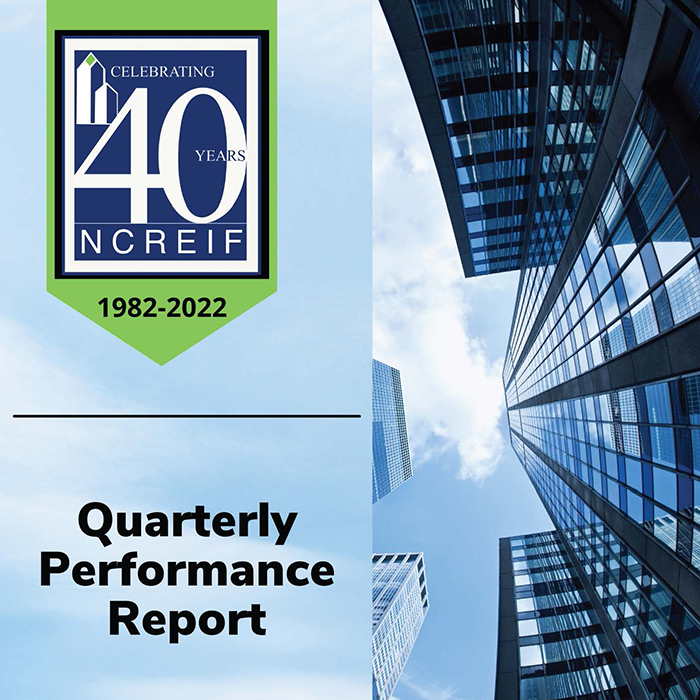 NCREIF 1Q2022 Seniors Housing Investment Report